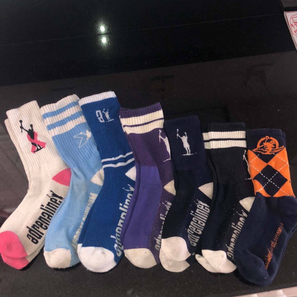7 pairs of Lacrosse Socks